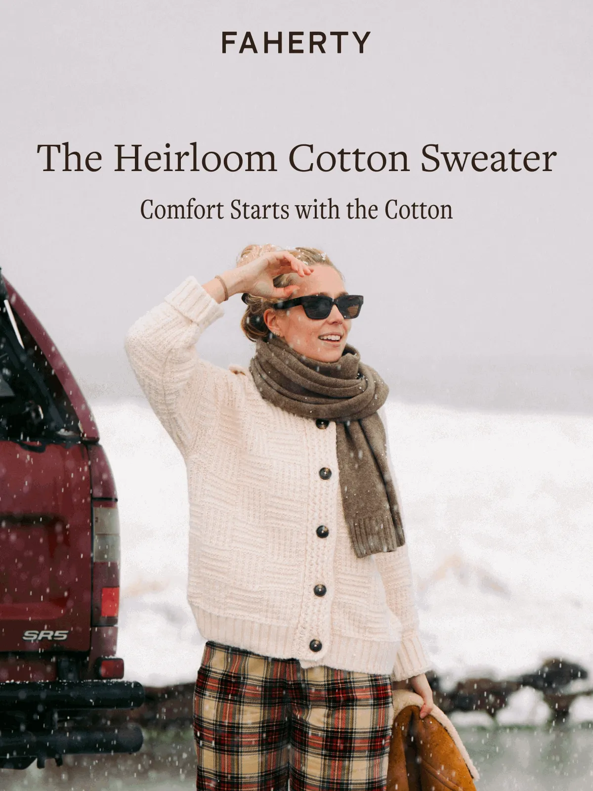 The Heirloom Cotton Sweater Collection