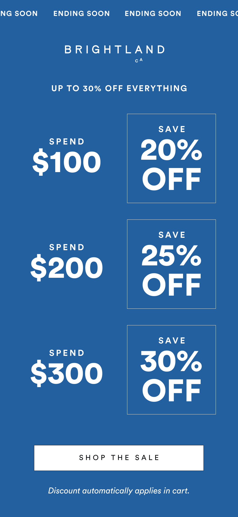 Black Friday Ends Soon Up to 30% Off Everything [ Shop the Sale ]