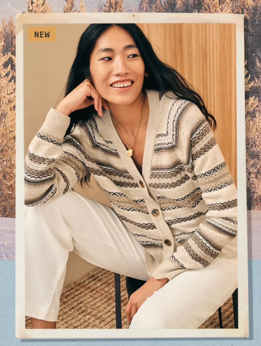 Highland Fair Isle Cardigan