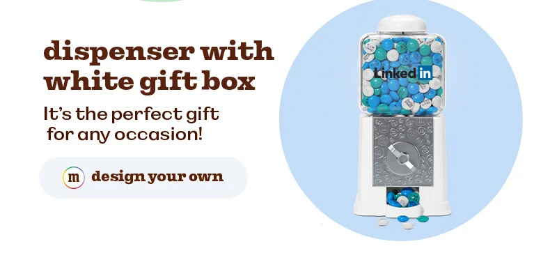 DISPENSER WITH WHITE GIFT BOX