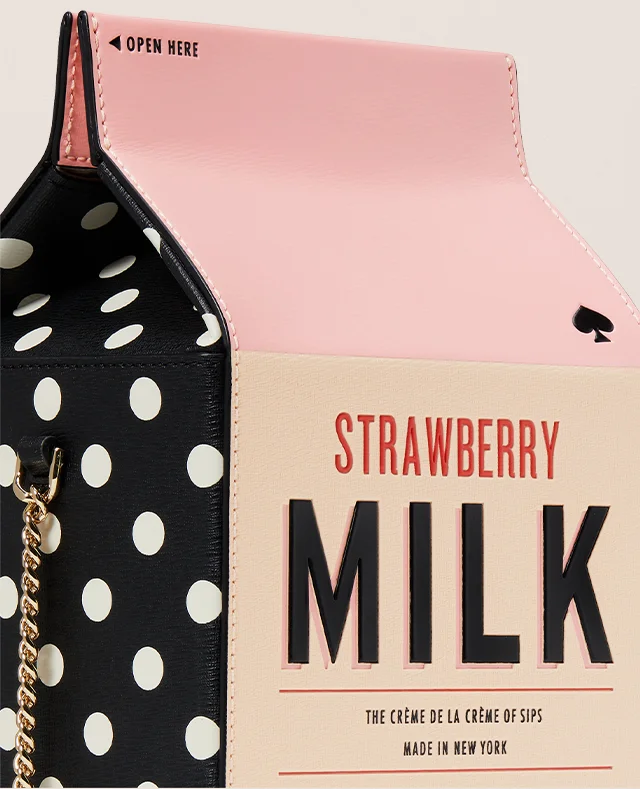 We do. Our iconic carton bag is back by popular demand.