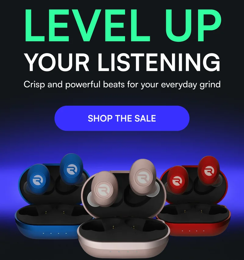 Level up your listening — Crisp and powerful beats for your everyday grind [ SHOP THE SALE ]