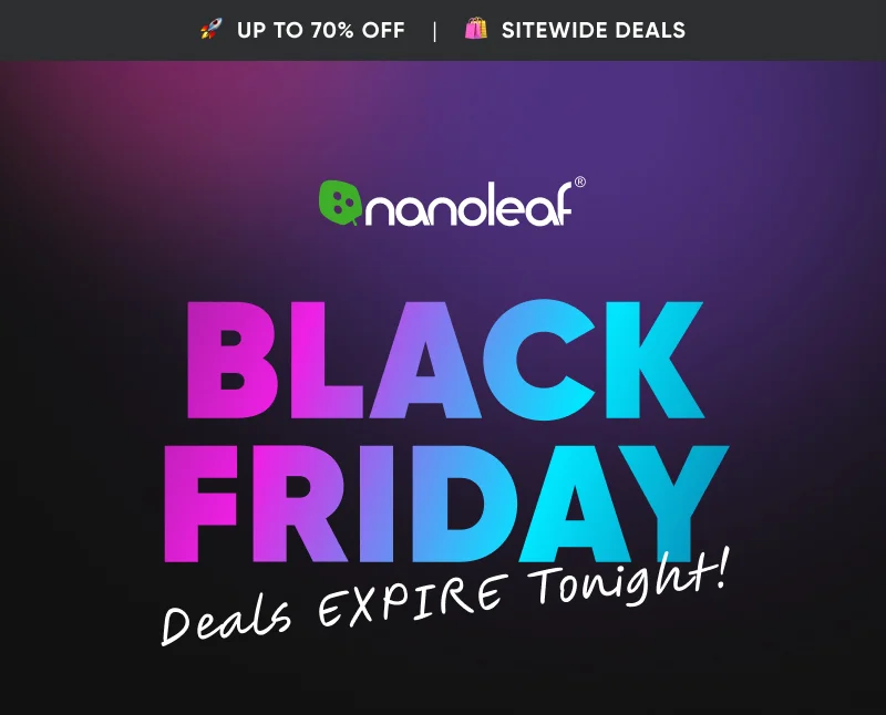 BLACK FRIDAY Deals EXPIRE tonight!