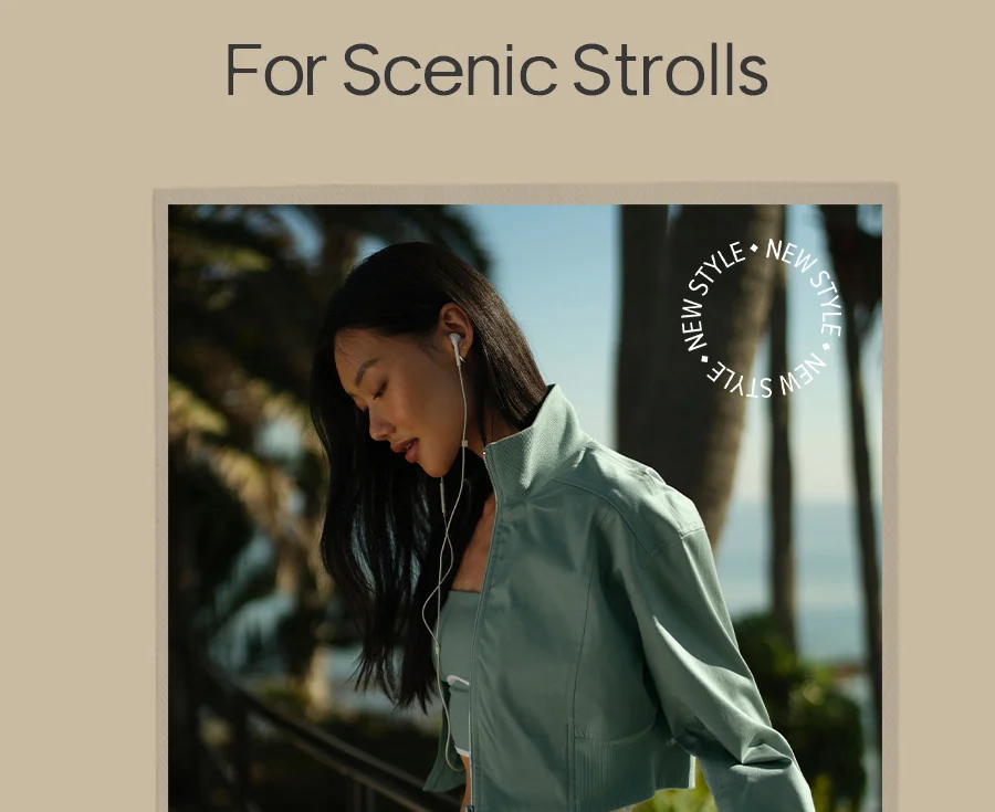 FOR SCENIC STROLLS