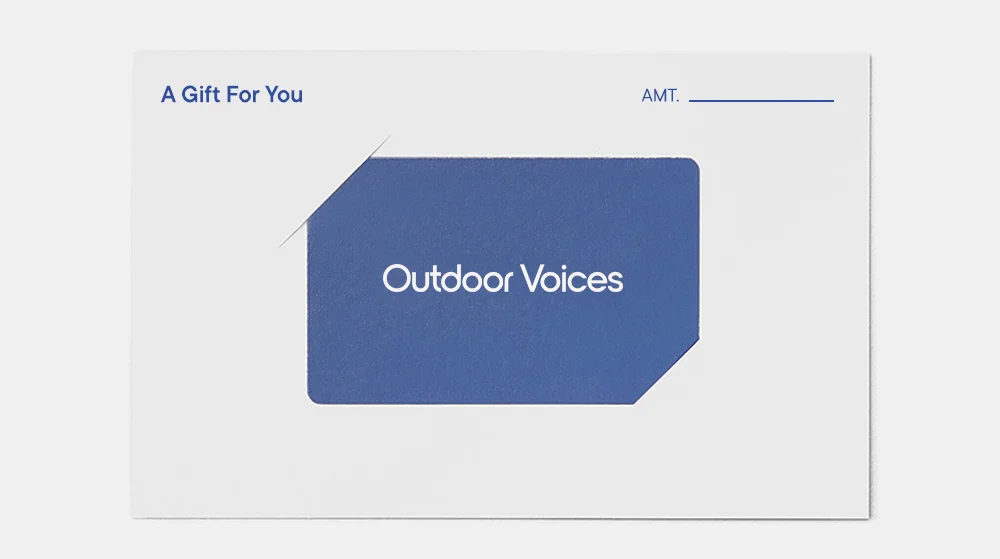 A Gift For You Outdoor Voices
