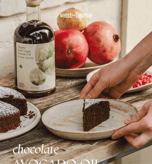 Chocolate Avocado Oil Cake