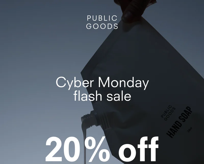 Last hours to save. 20% off sitewide.