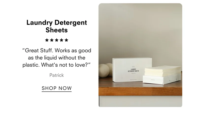 Laundry Detergent Sheets