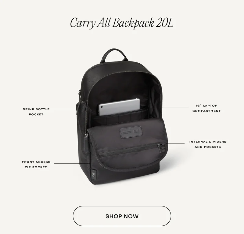 Carry All Backpack 20L