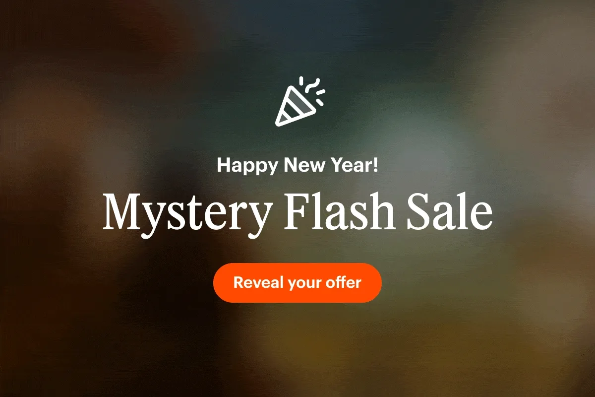 Happy New Year! Email exclusive mystery offer!