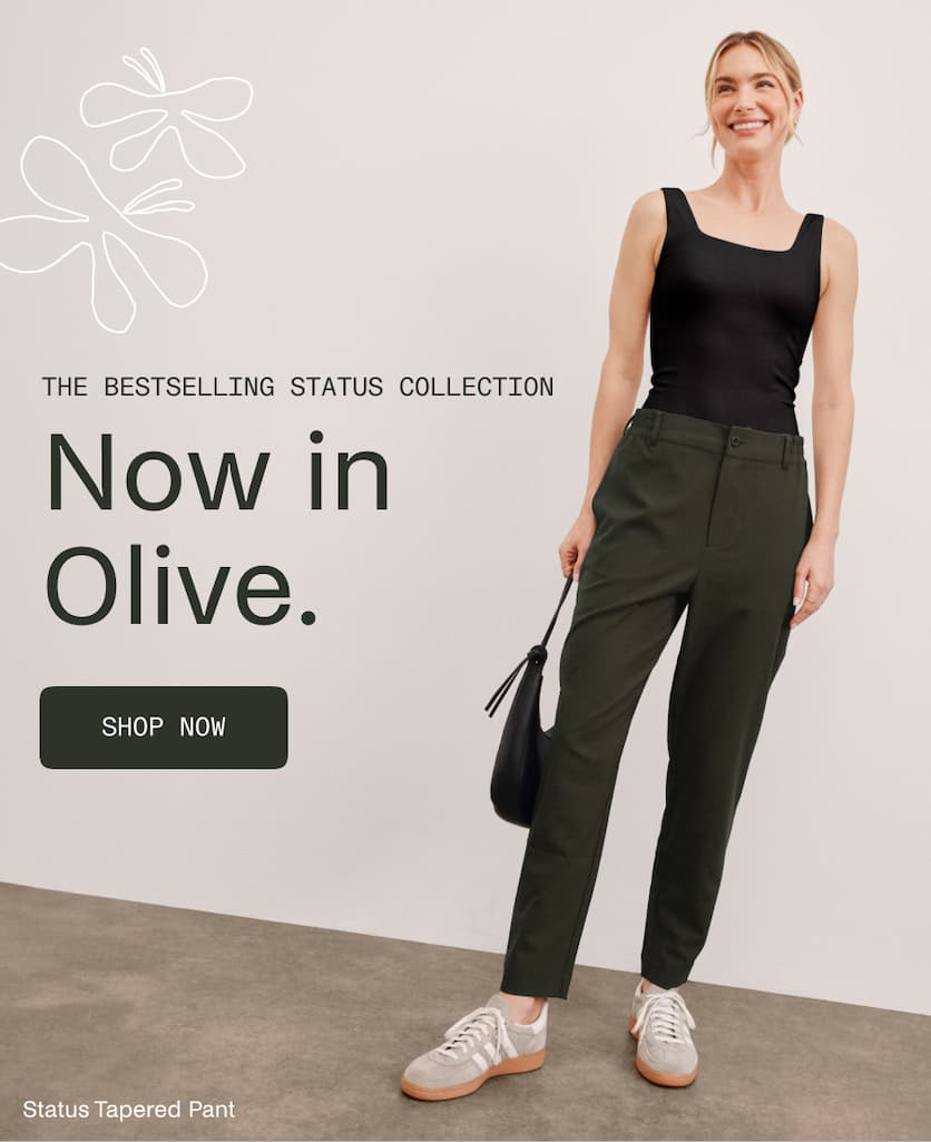 Now in Olive.