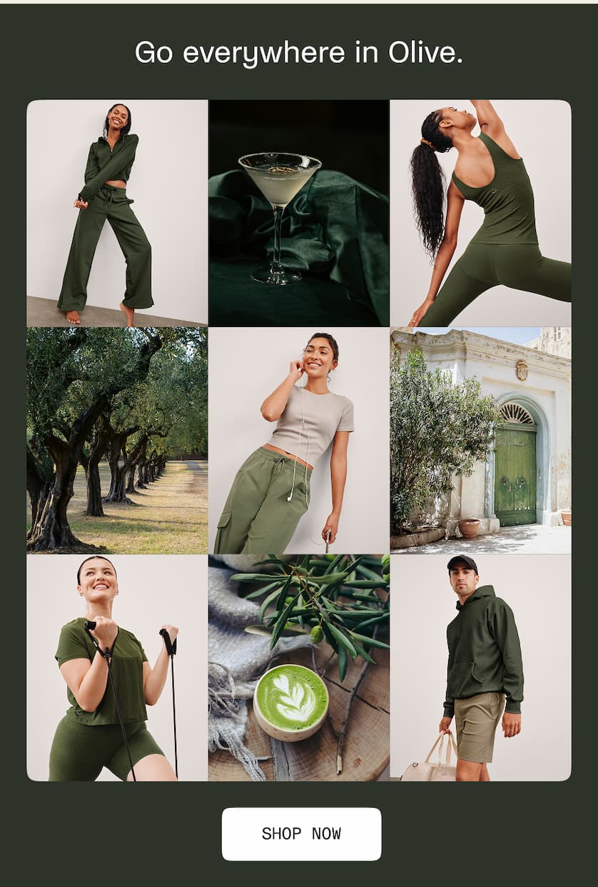 Go Everywhere in Olive