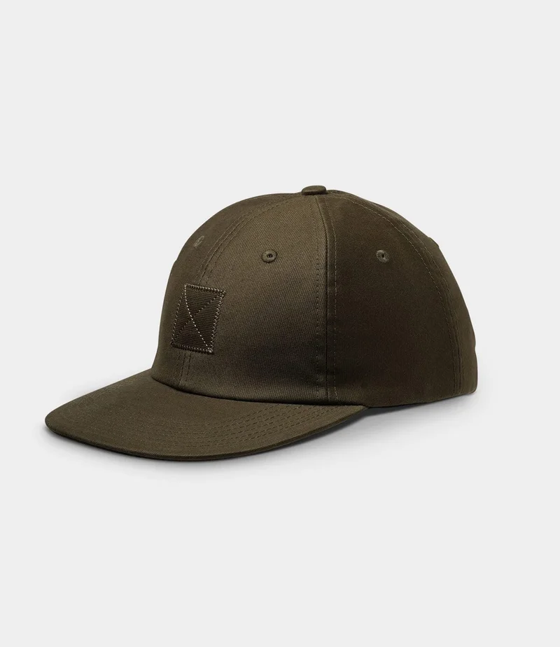 Image of Military Cord Ball Cap Olive Drab