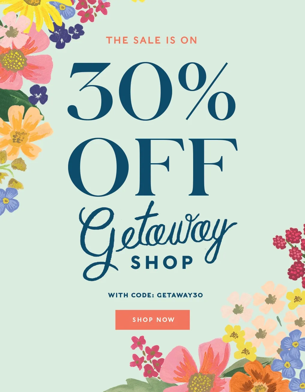 30% Off: Getaway Shop