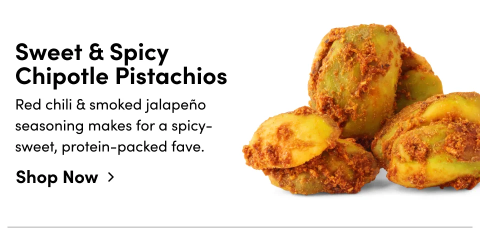 Sweet & Spicy Chipotle Pistachios