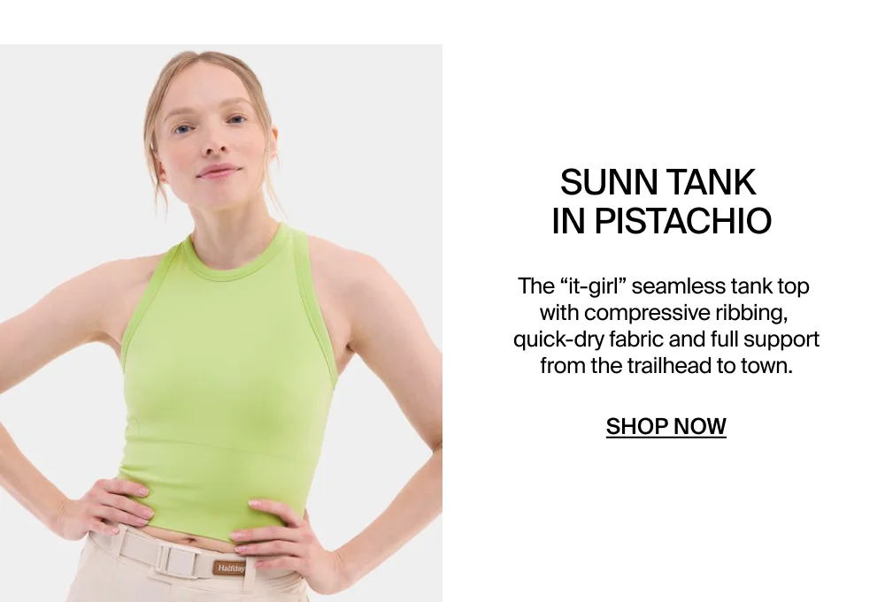 Shop Sunn Tank in Pistachio