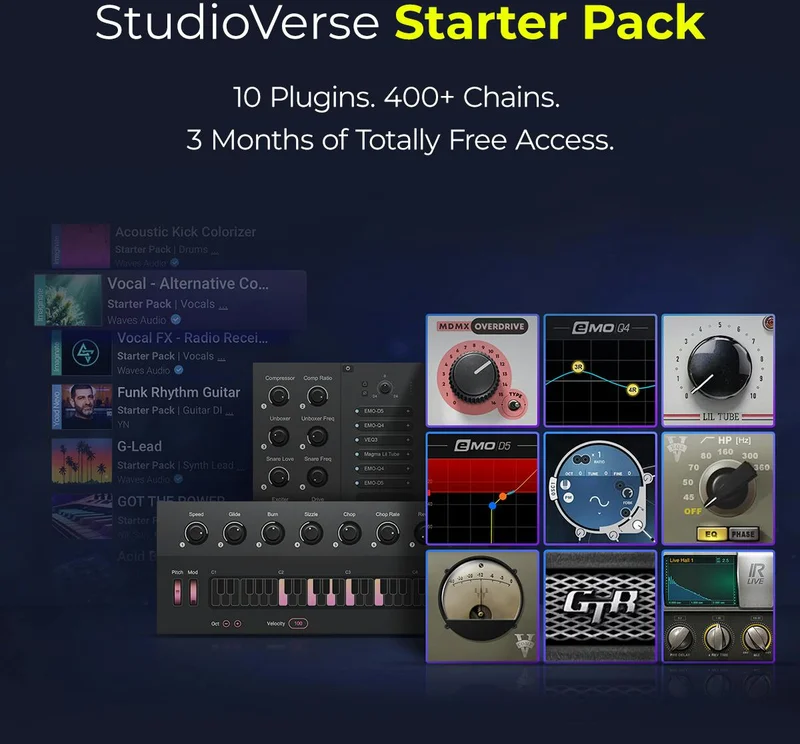 3 Months Free: 10 Plugins and 400+ Chains Created by Top-Notch Engineers