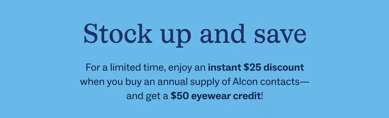 Stock up and save