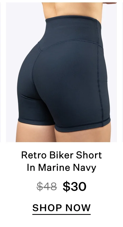 Retro Biker Short