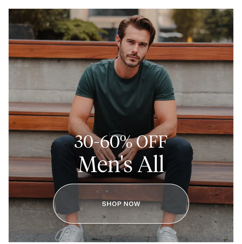 Shop Men's All 30-60% Off