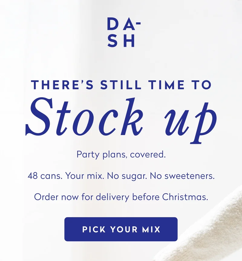 There's still time to stock up.