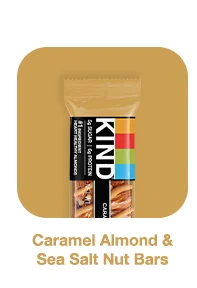 Caramel Almond & Sea Salt Nut Bars