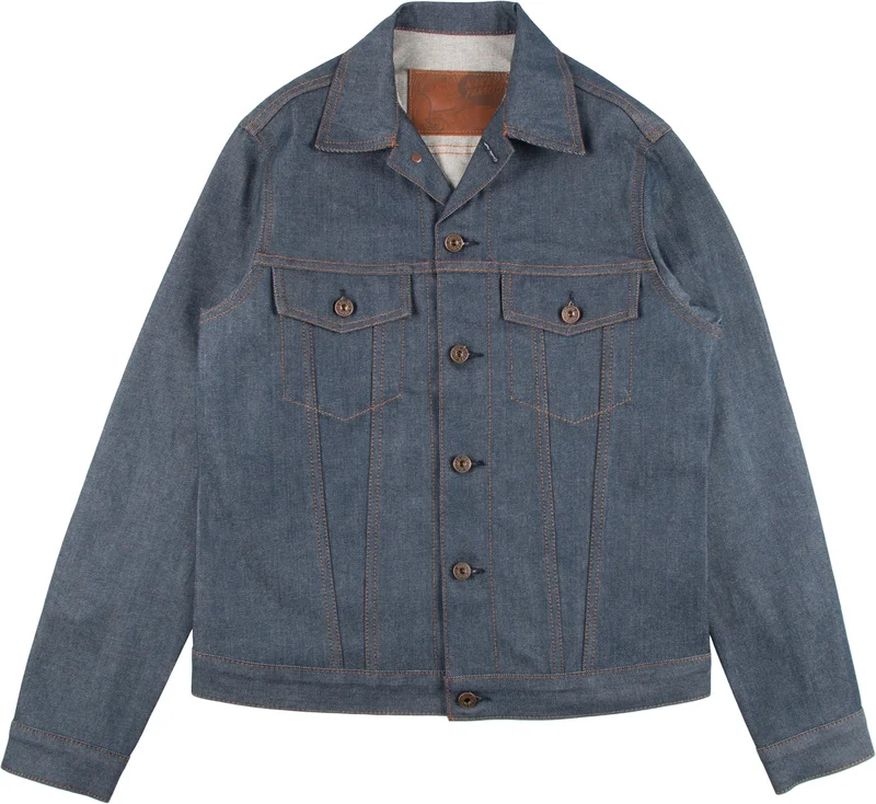 Naked & Famous, Denim Jacket - Natural Indigo Selvedge - Men's