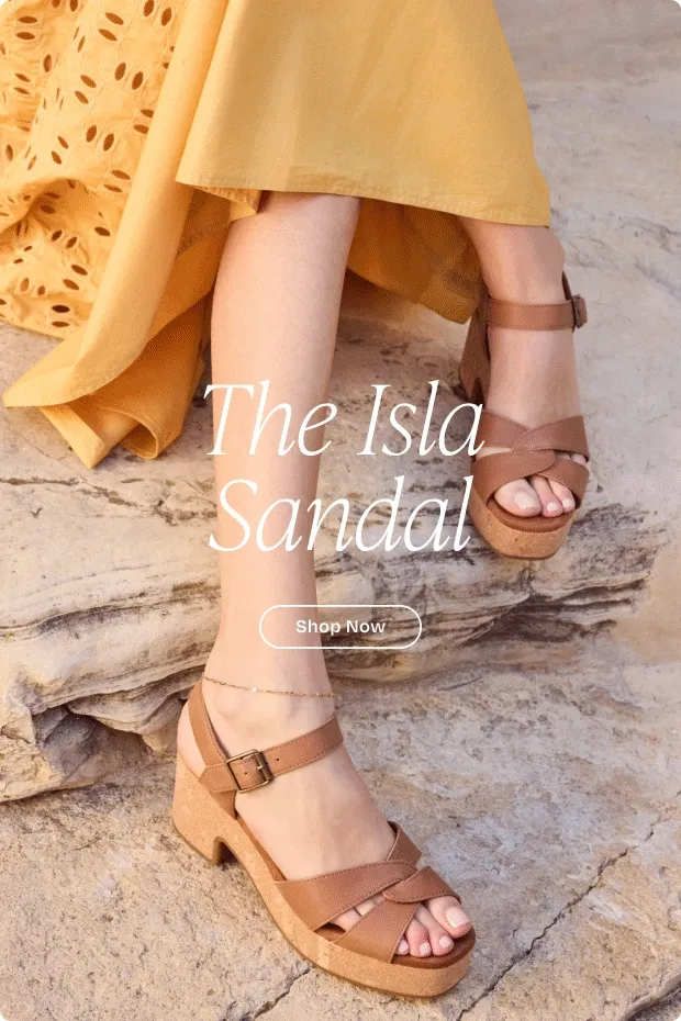 The Isla Sandal. Shop Now