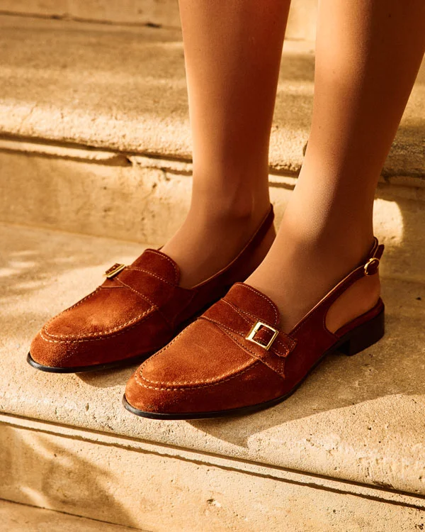 Frankie in Sorrel Suede