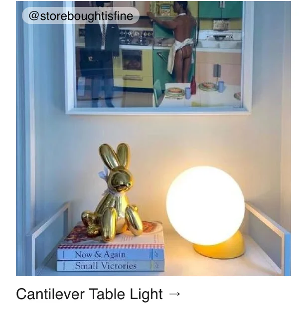 Cantilever Table Light →