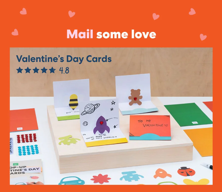Mail some love with Valentine's Day Cards