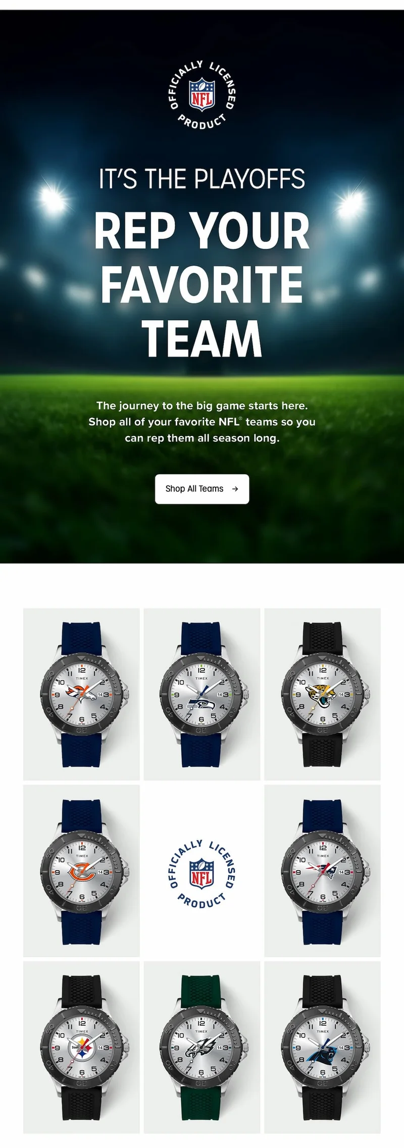 It's the playoffs. Rep your favorite team | Shop all teams