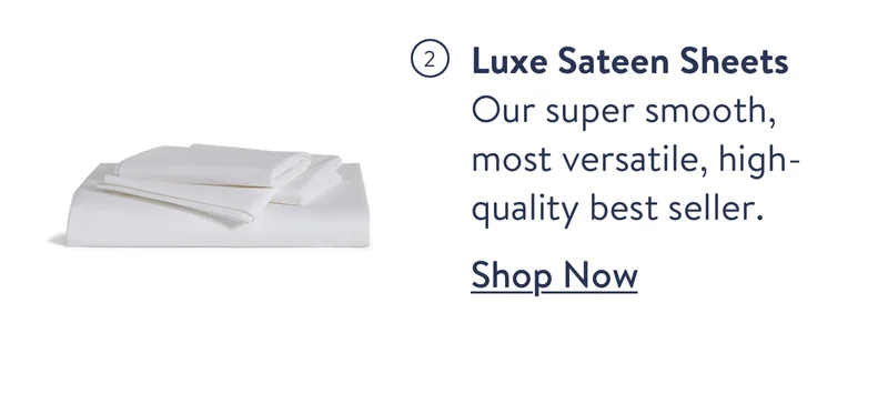 Luxe Sateen Sheets