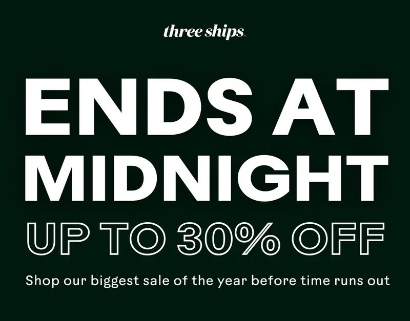 Ends at midnight