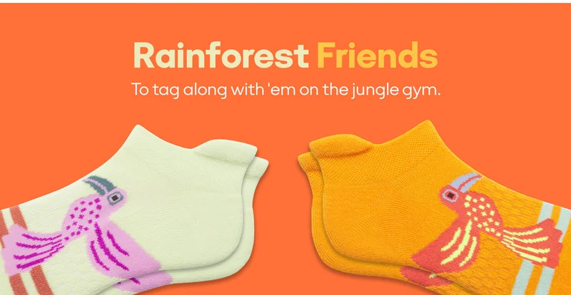 Rainforest Friends. To tag along with 'em on the jungle gym.