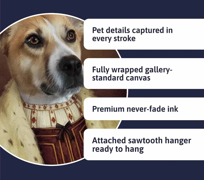 ⭐️ Pet details captured in every stroke ⭐️ Fully wrapped gallery-standard canvas ⭐️ Premium never-fade ink ⭐️ Attached sawtooth hanger ready to hang