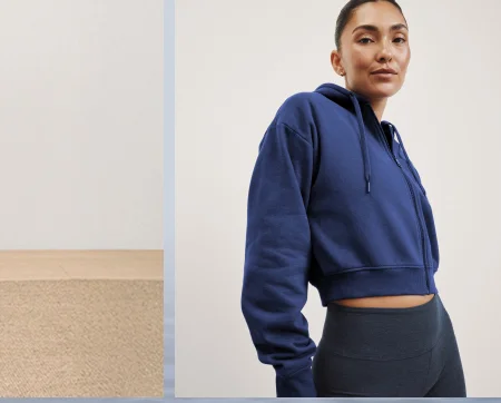 LuxeFleece Zip Up Hoodie