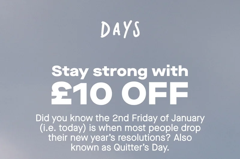 Stay strong with £10 off
