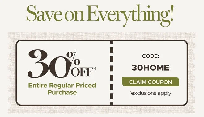 Claim Your 30% Off Coupon