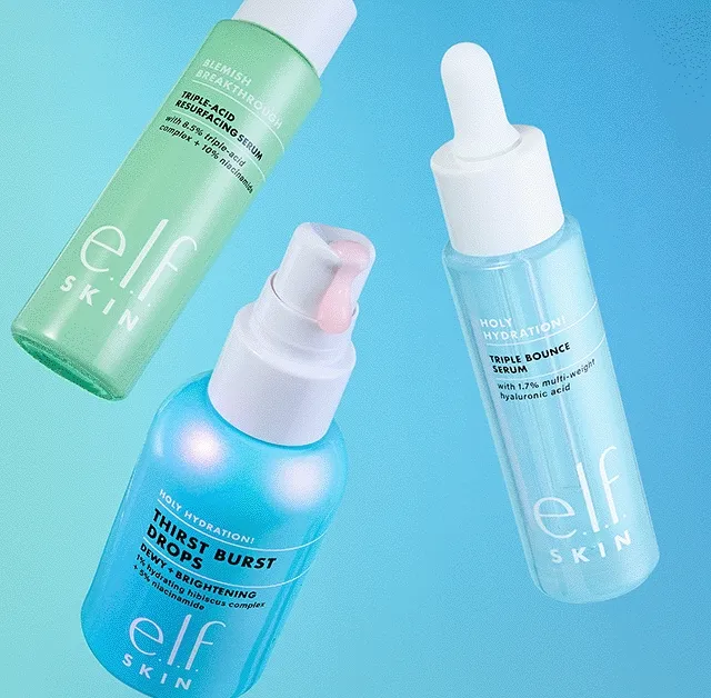 Hydrate, clarify or visibly smooth