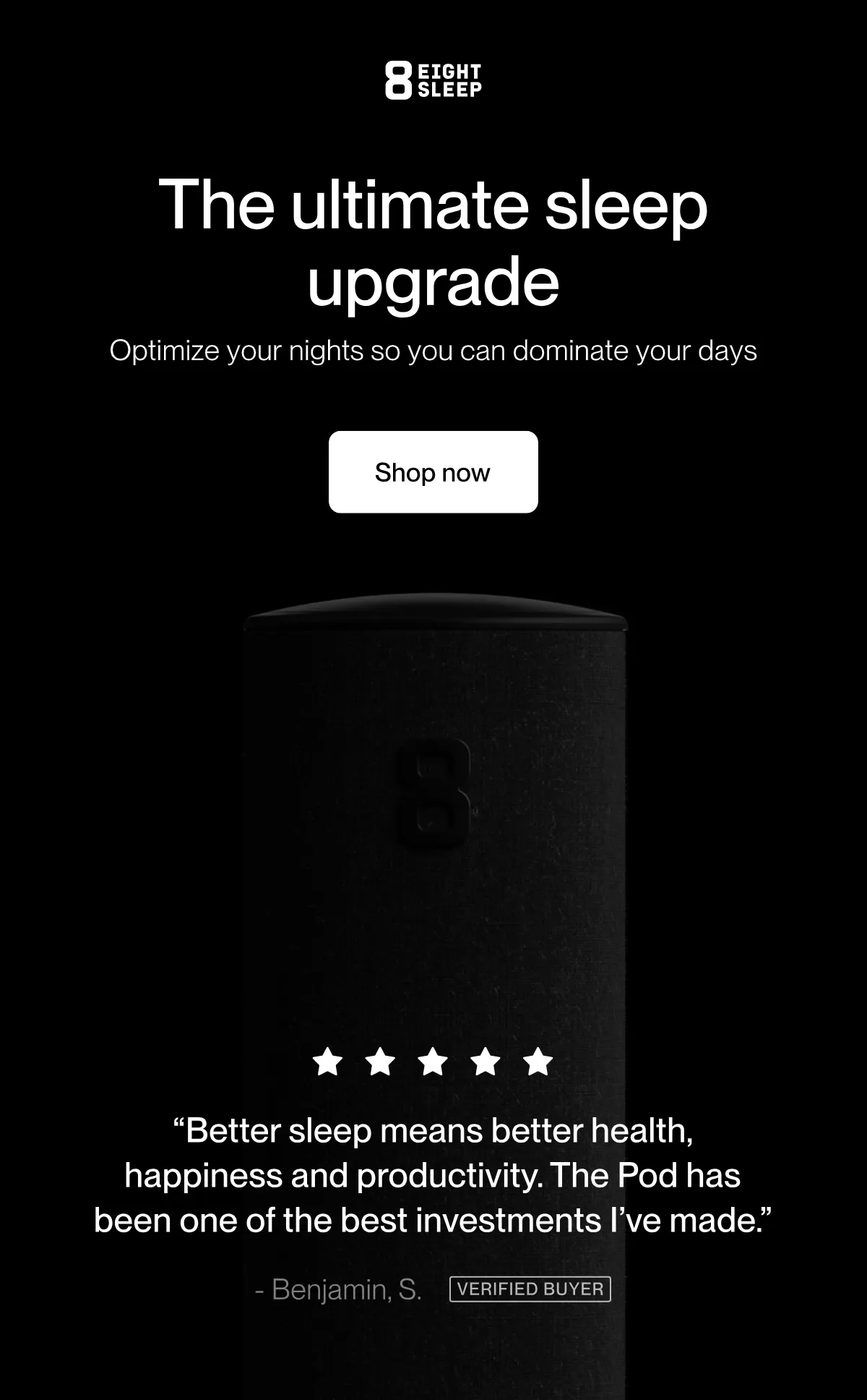 The ultimate sleep upgrade | SHOP NOW