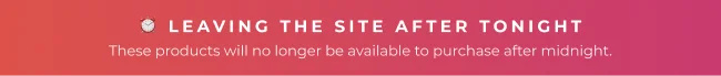 an image of a pink and red background with a white text saying leaving the site after tonight