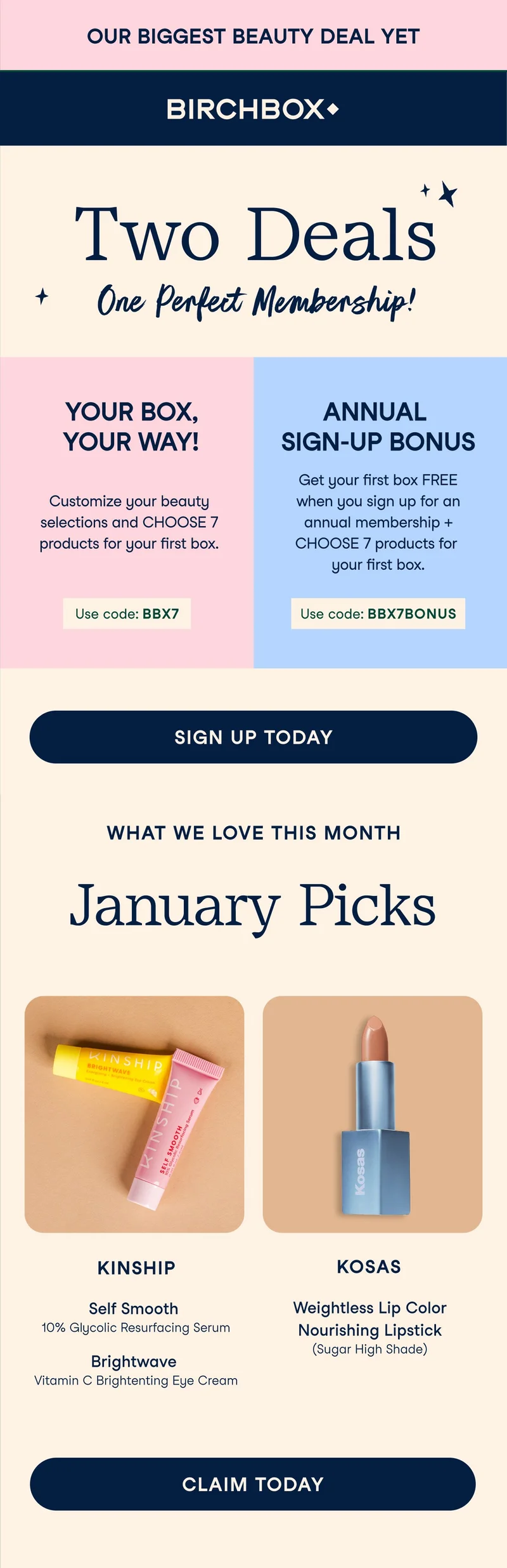 Two Deals - One Perfect Membership