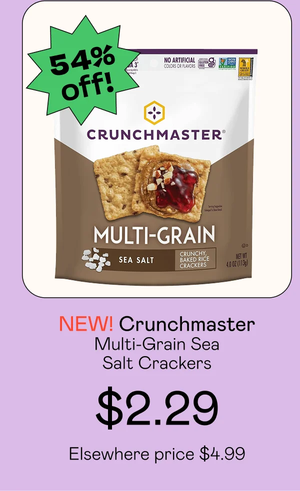Multi-Grain Sea Salt Crackers
