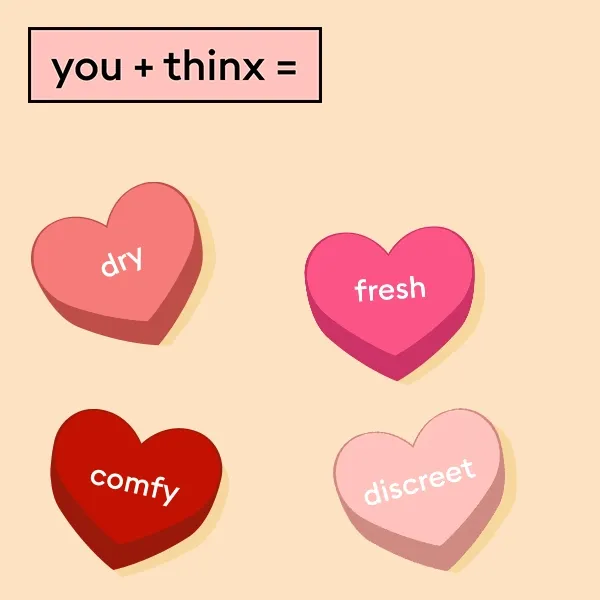 you + thinx = perfect match