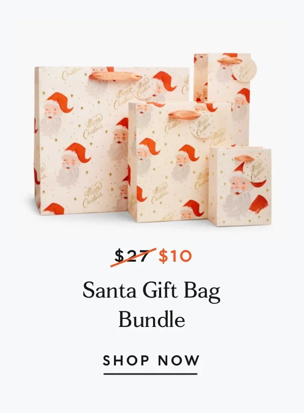 Santa Gift Bag Bundle