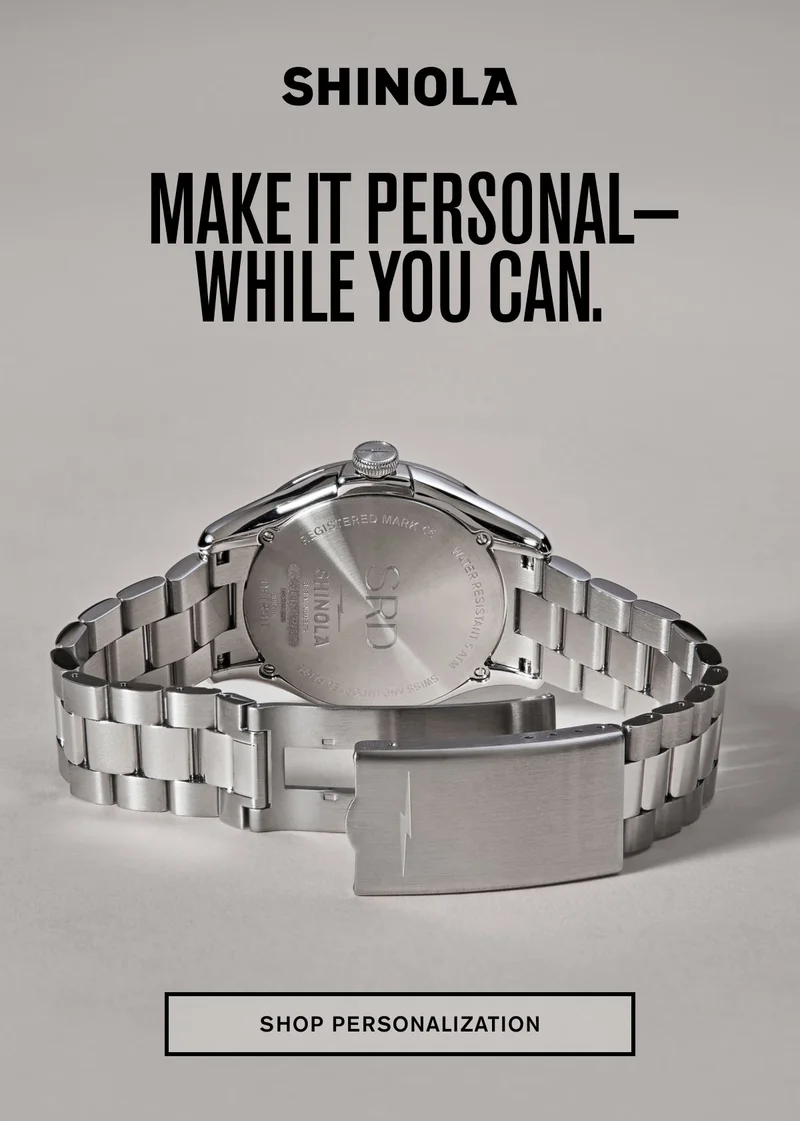 MAKE IT PERSONAL—WHILE YOU CAN. | SHOP PERSONALIZATION