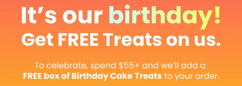 Get free treats on us