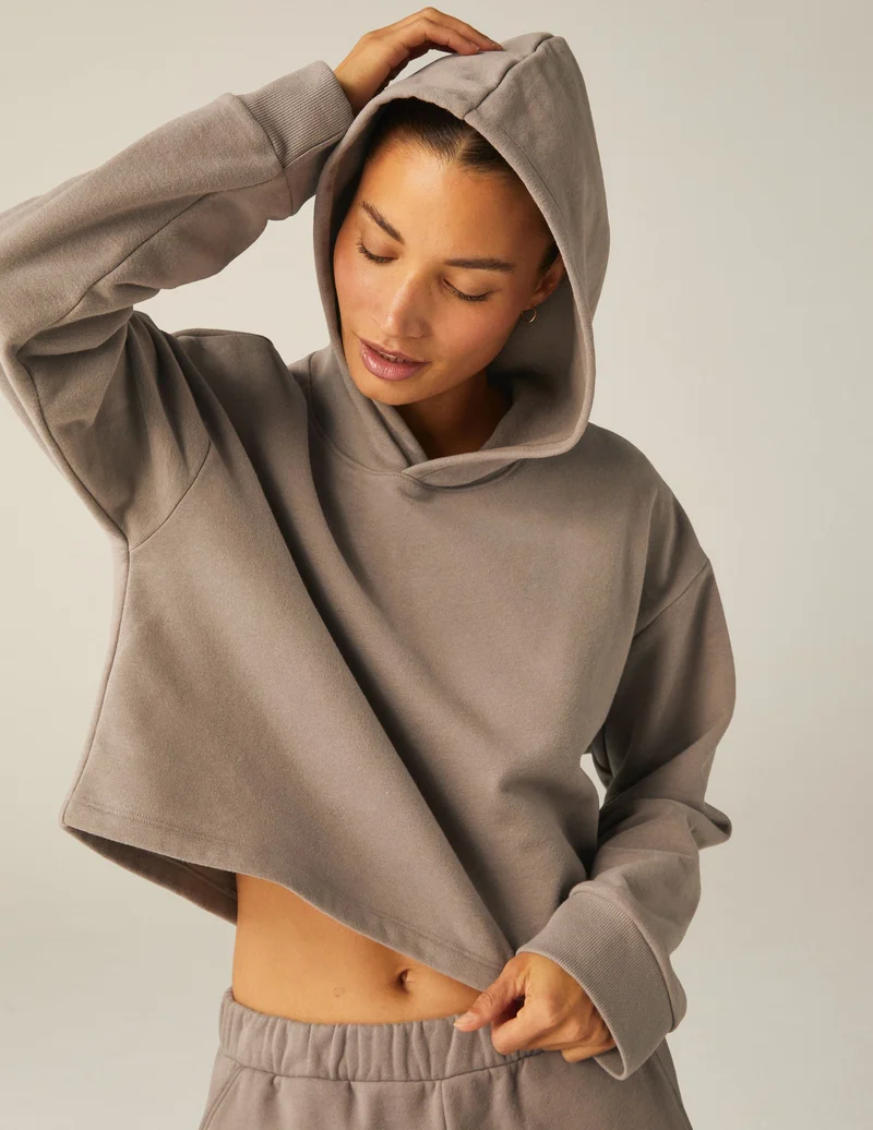 Image of Happiness Cropped Hoodie