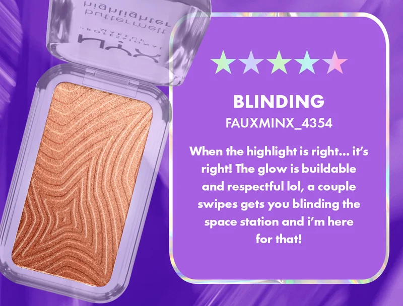 When the highlight is right... it's right!